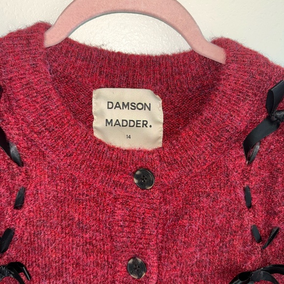 Aggie Knit Vest DAMSON MADDER SZ 14 - Picture 8 of 8